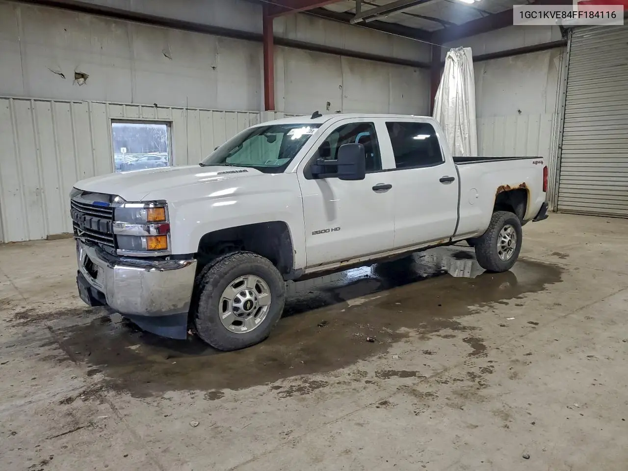 1GC1KVE84FF184116 2015 Chevrolet Silverado K2500 Heavy Duty Lt