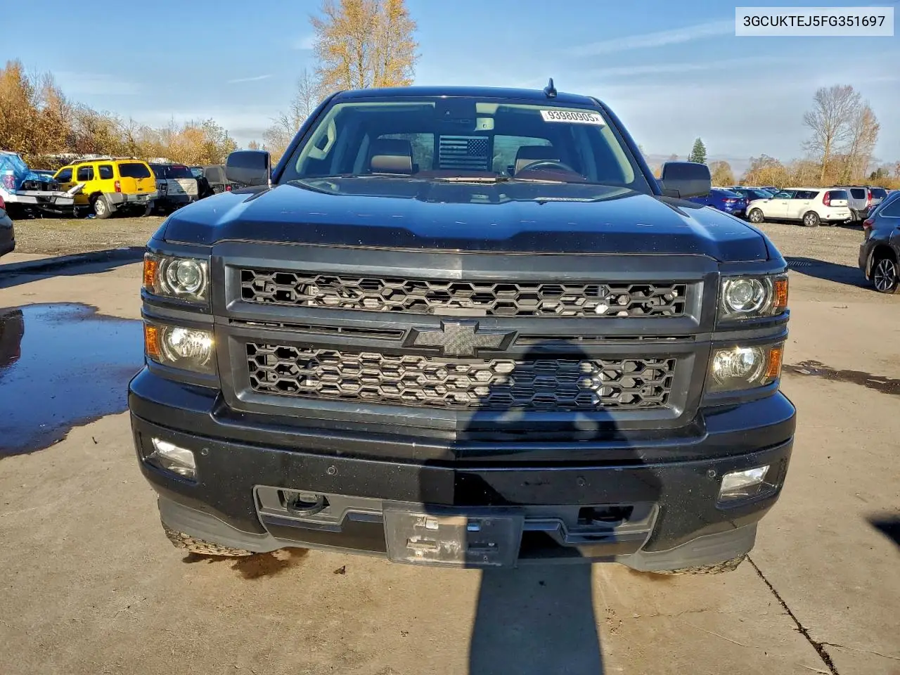 3GCUKTEJ5FG351697 2015 Chevrolet Silverado K1500 High Country