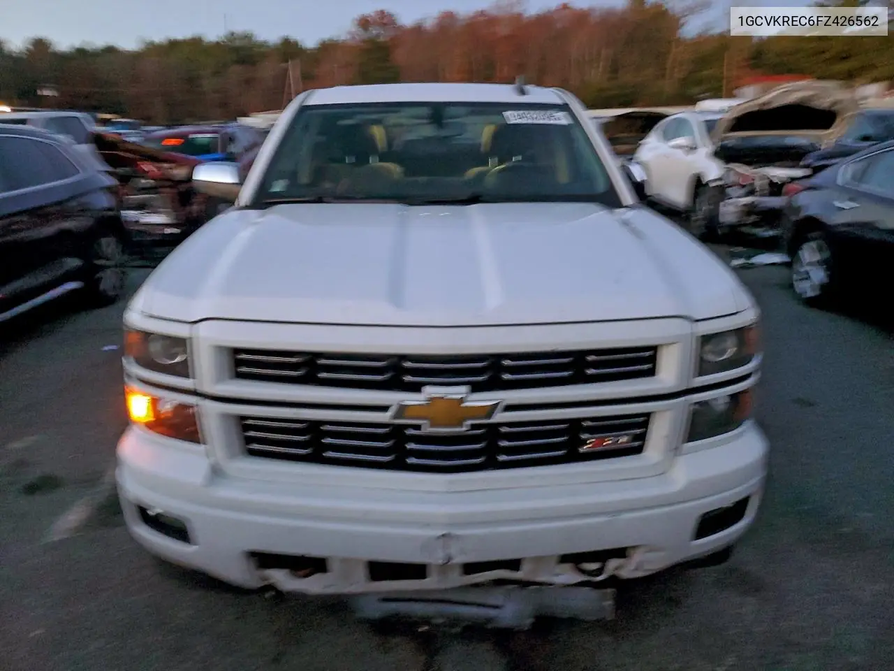 1GCVKREC6FZ426562 2015 Chevrolet Silverado K1500 Lt