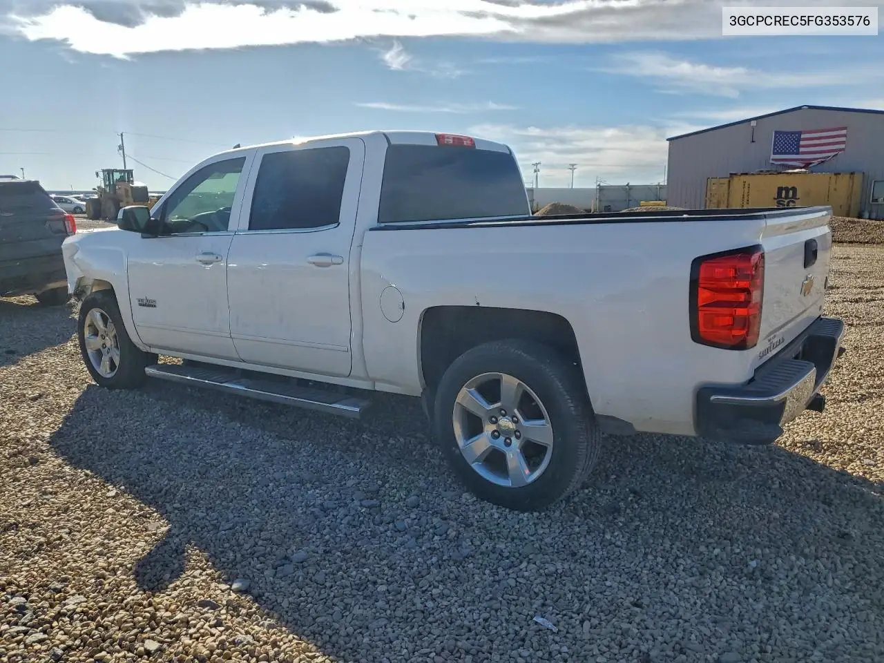 3GCPCREC5FG353576 2015 Chevrolet Silverado C1500 Lt