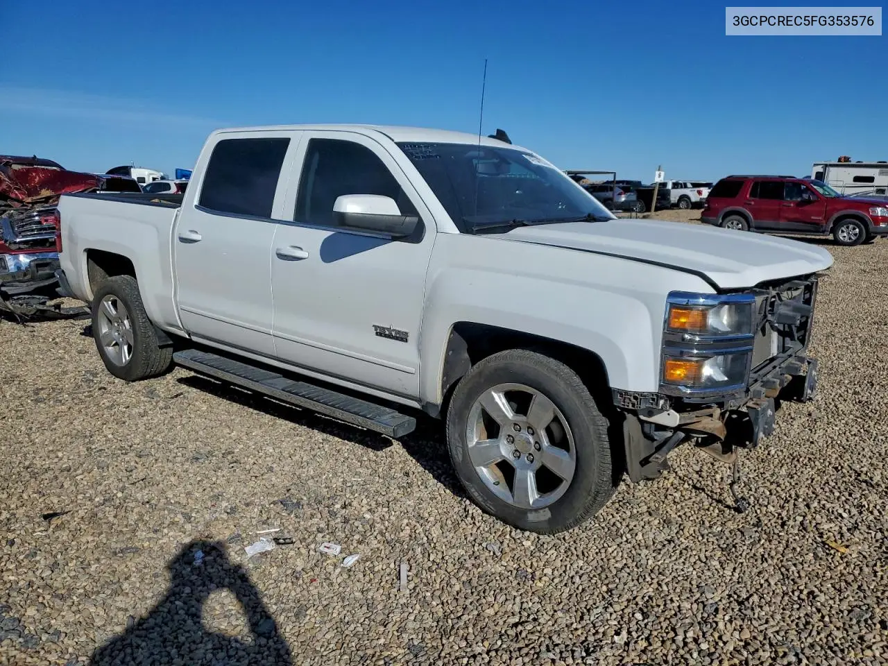 3GCPCREC5FG353576 2015 Chevrolet Silverado C1500 Lt