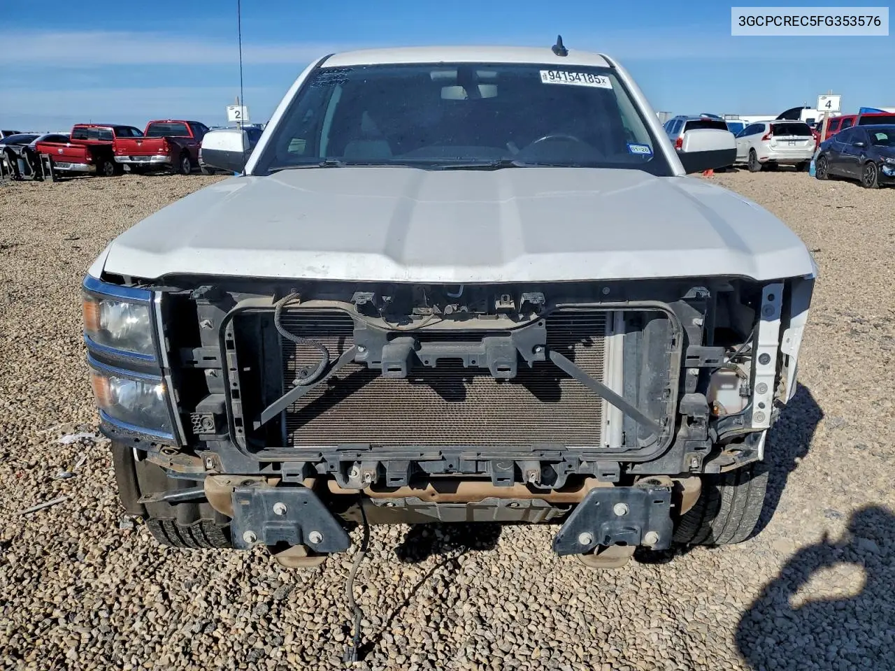 3GCPCREC5FG353576 2015 Chevrolet Silverado C1500 Lt