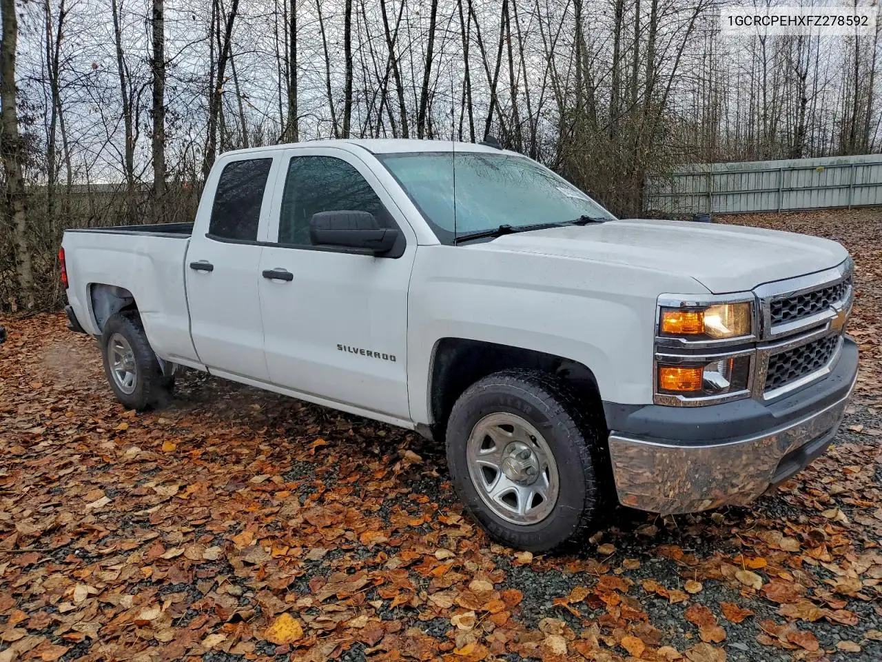1GCRCPEHXFZ278592 2015 Chevrolet Silverado C1500