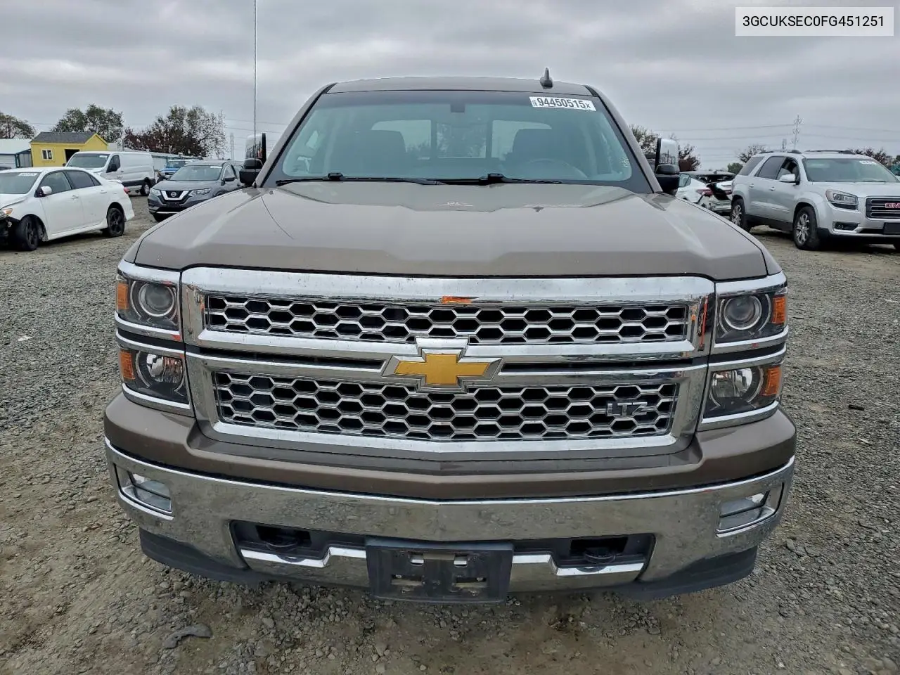 3GCUKSEC0FG451251 2015 Chevrolet Silverado K1500 Ltz