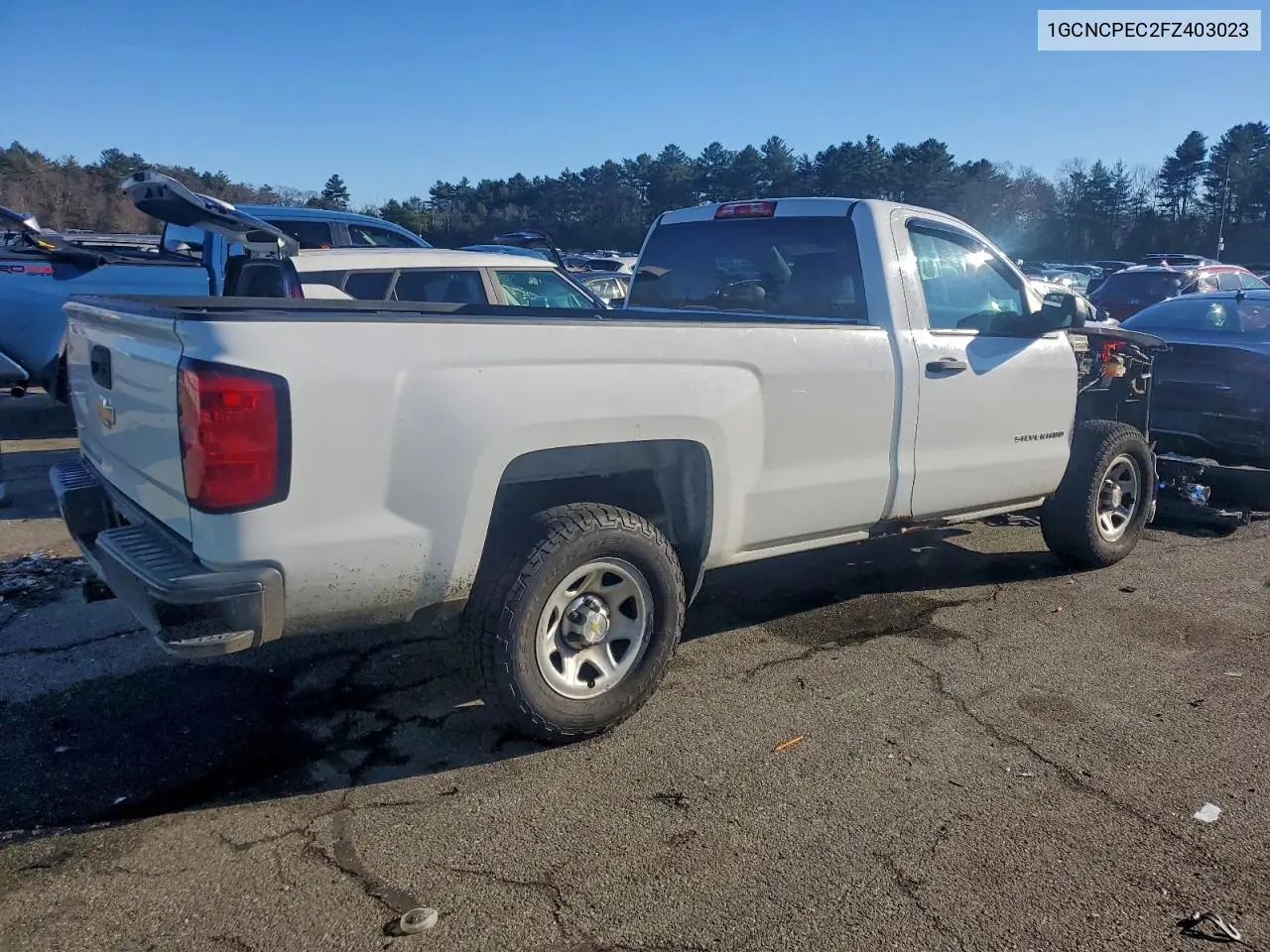 1GCNCPEC2FZ403023 2015 Chevrolet Silverado C1500
