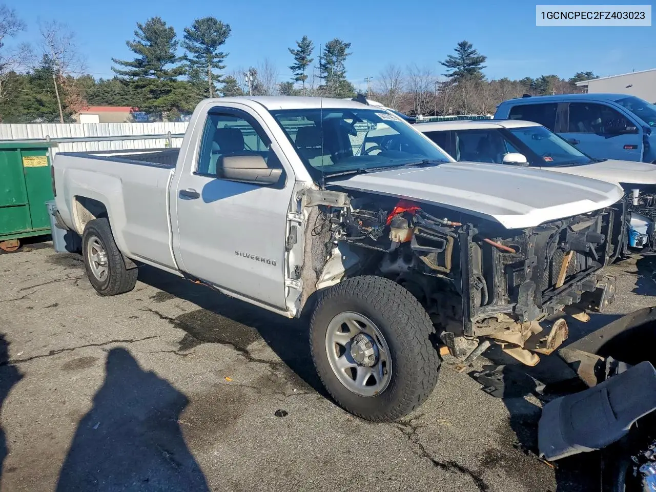 1GCNCPEC2FZ403023 2015 Chevrolet Silverado C1500
