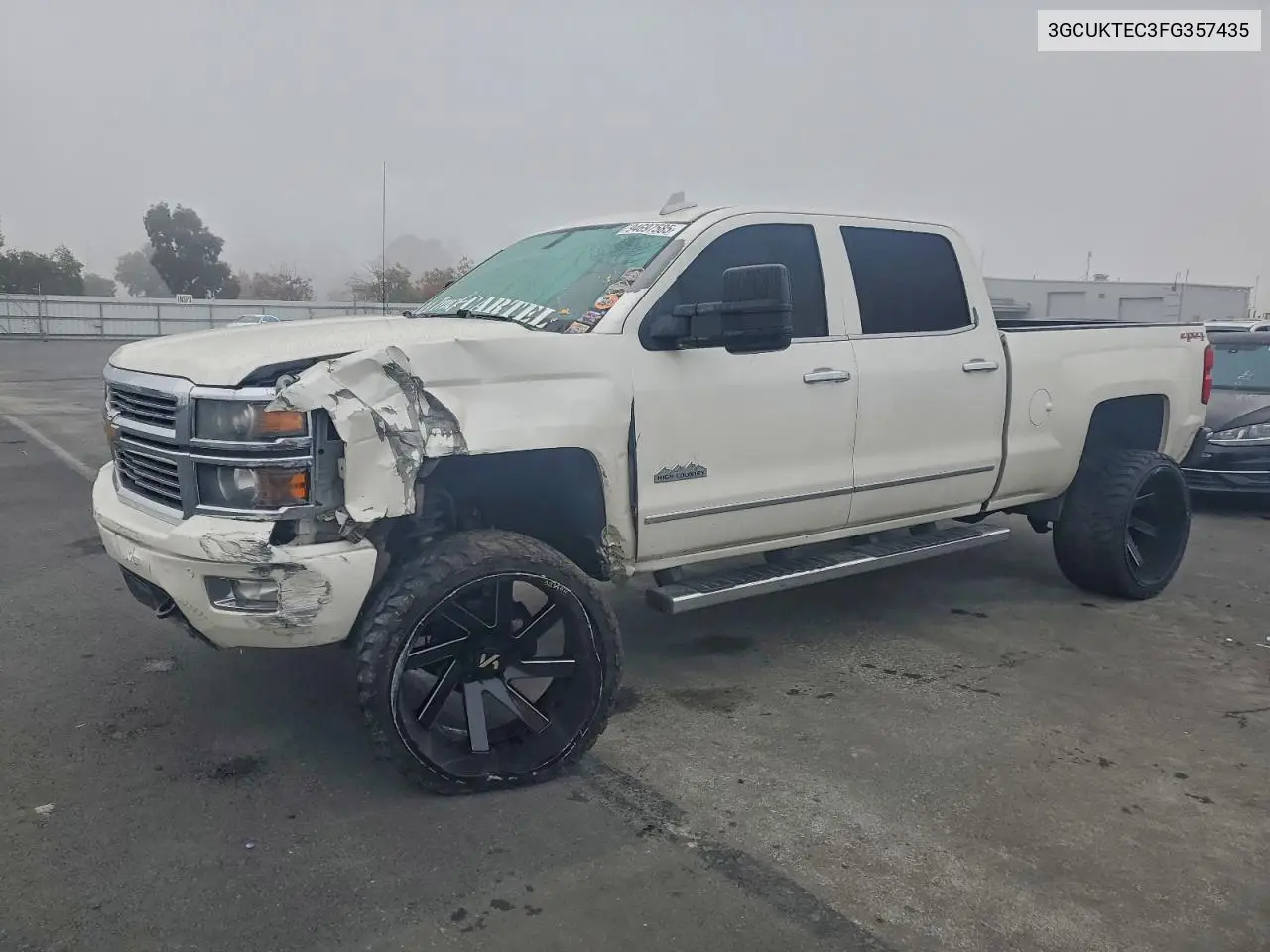 3GCUKTEC3FG357435 2015 Chevrolet Silverado K1500 High Country
