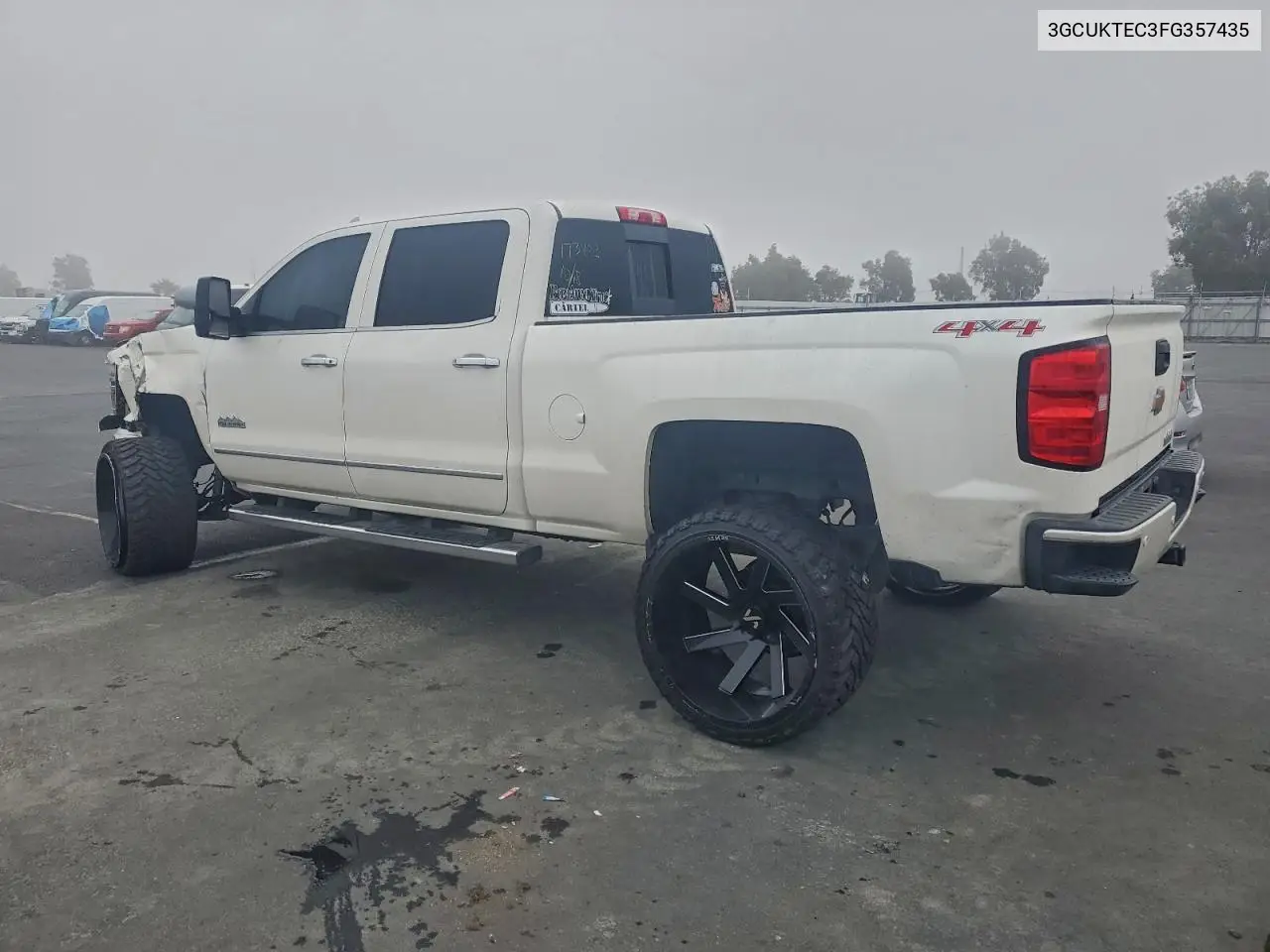 3GCUKTEC3FG357435 2015 Chevrolet Silverado K1500 High Country
