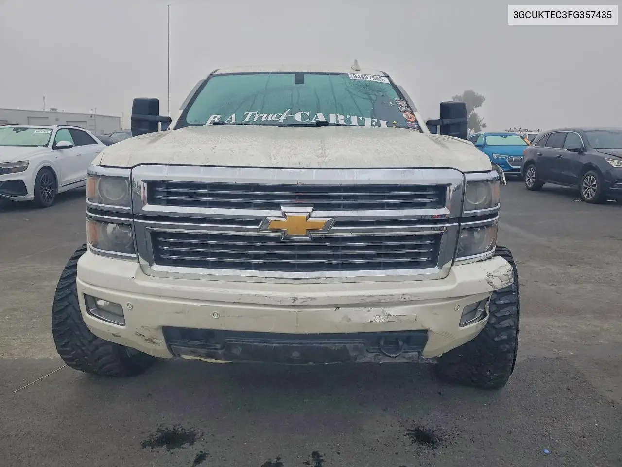 3GCUKTEC3FG357435 2015 Chevrolet Silverado K1500 High Country