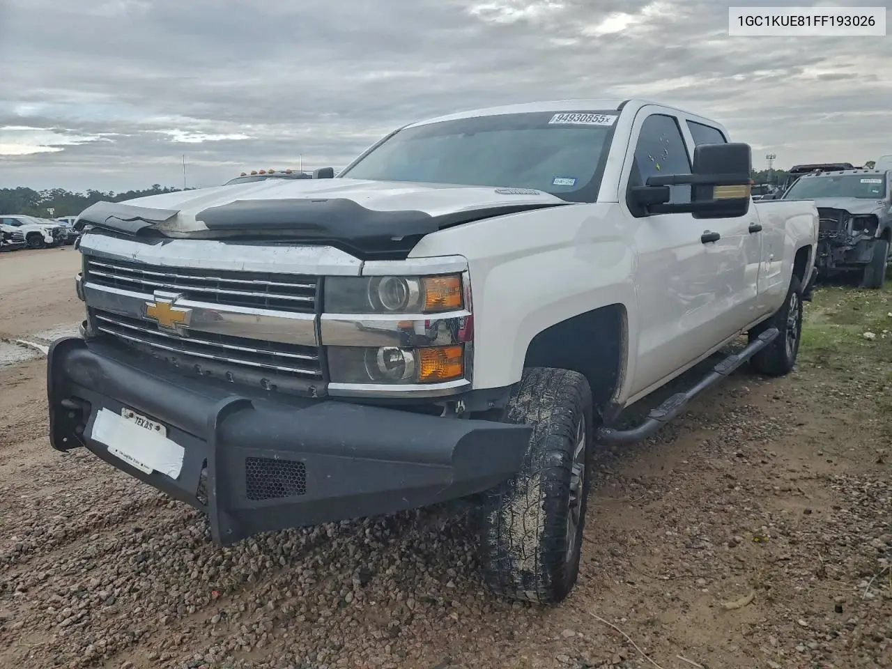 1GC1KUE81FF193026 2015 Chevrolet Silverado K2500 Heavy Duty