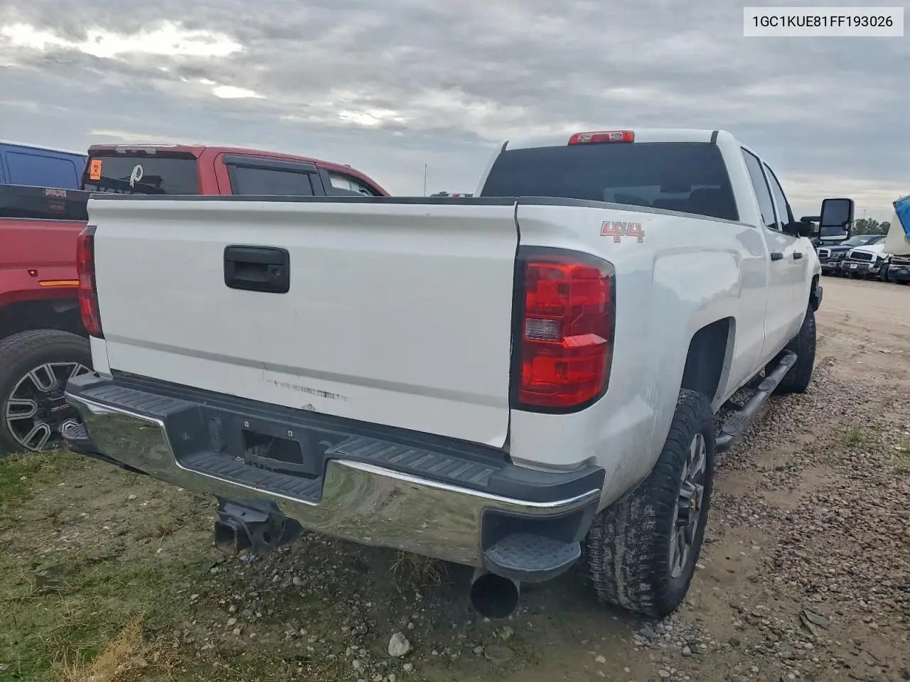 1GC1KUE81FF193026 2015 Chevrolet Silverado K2500 Heavy Duty