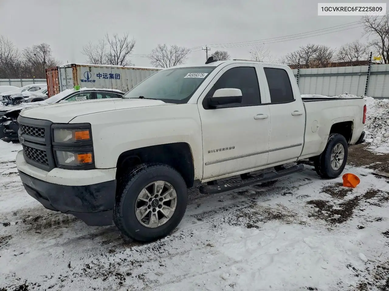 1GCVKREC6FZ225809 2015 Chevrolet Silverado K1500 Lt