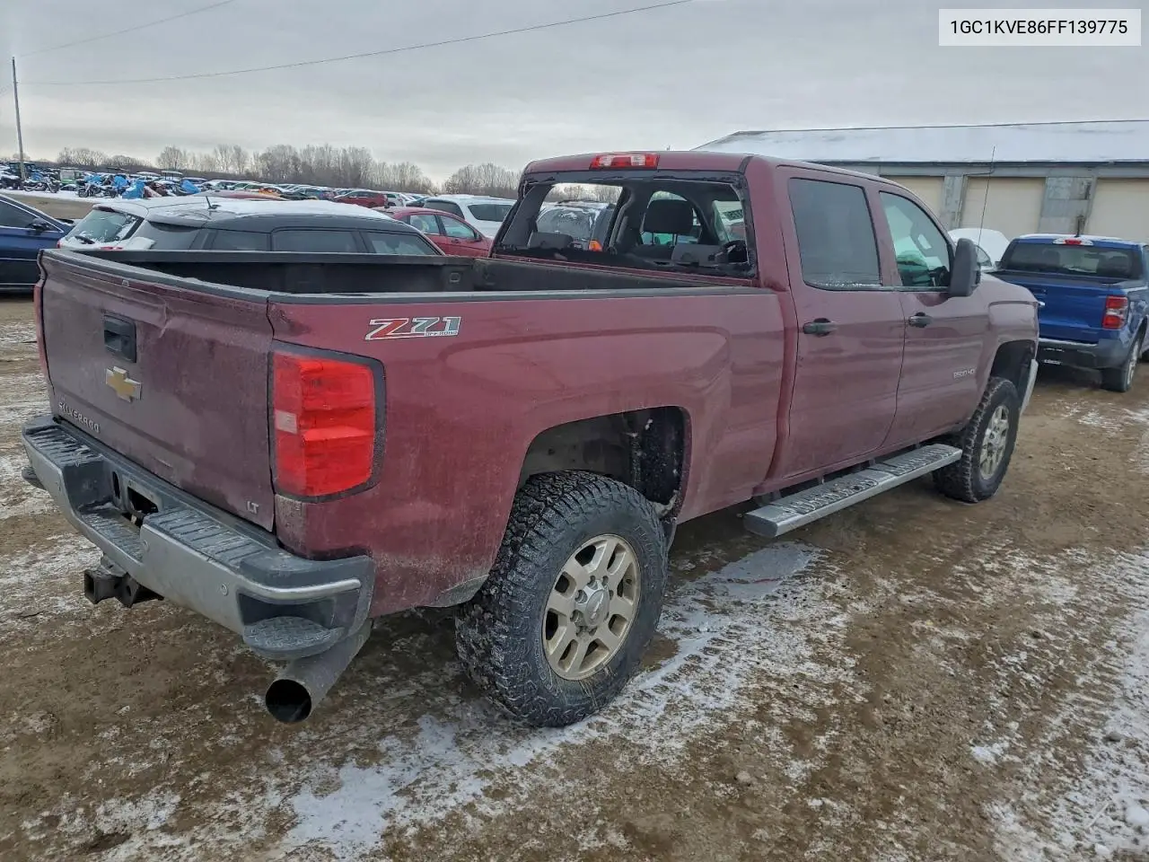 1GC1KVE86FF139775 2015 Chevrolet Silverado K2500 Heavy Duty Lt