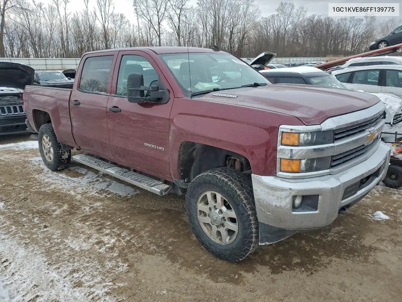 1GC1KVE86FF139775 2015 Chevrolet Silverado K2500 Heavy Duty Lt