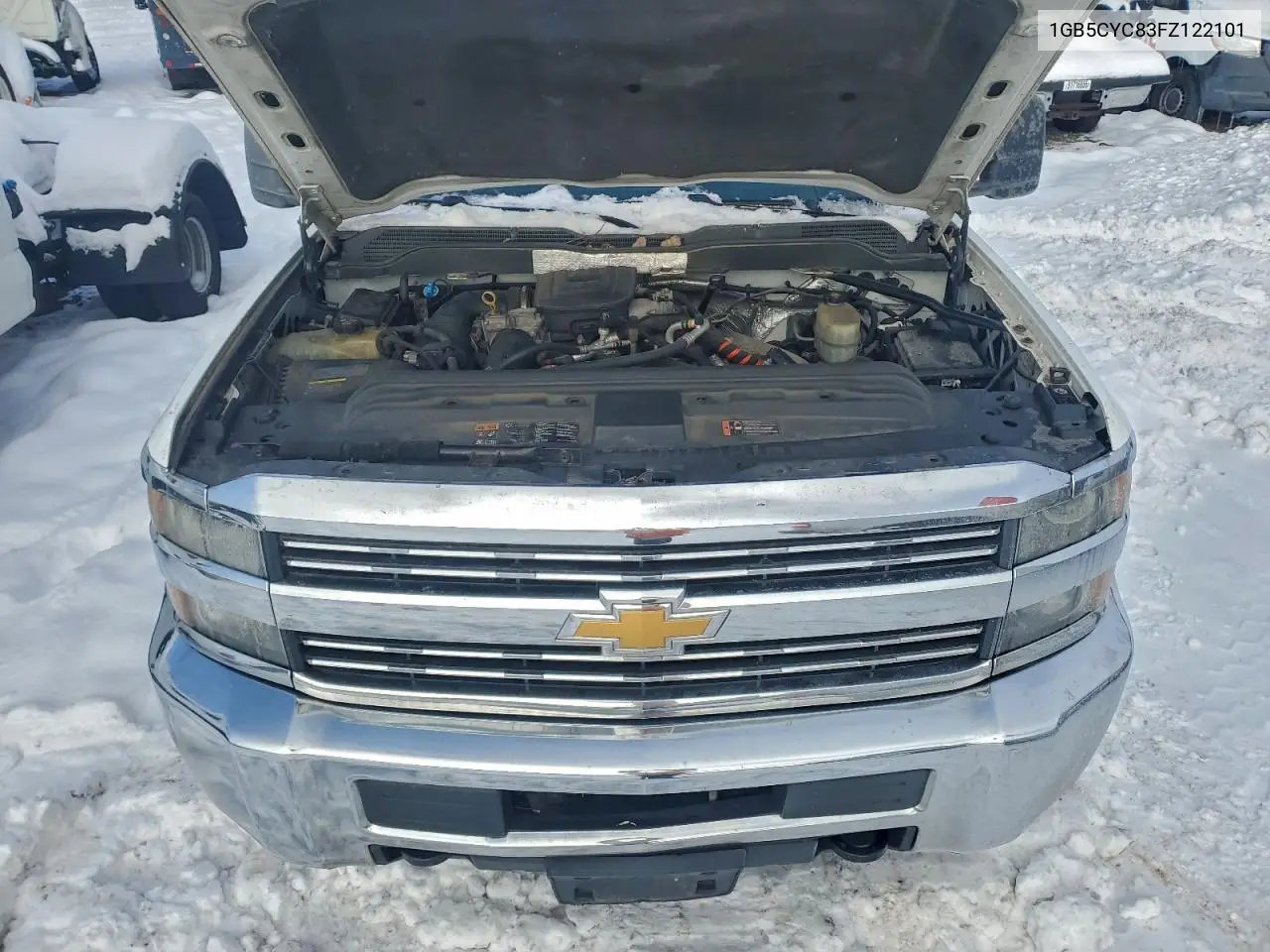 1GB5CYC83FZ122101 2015 Chevrolet Silverado C3500