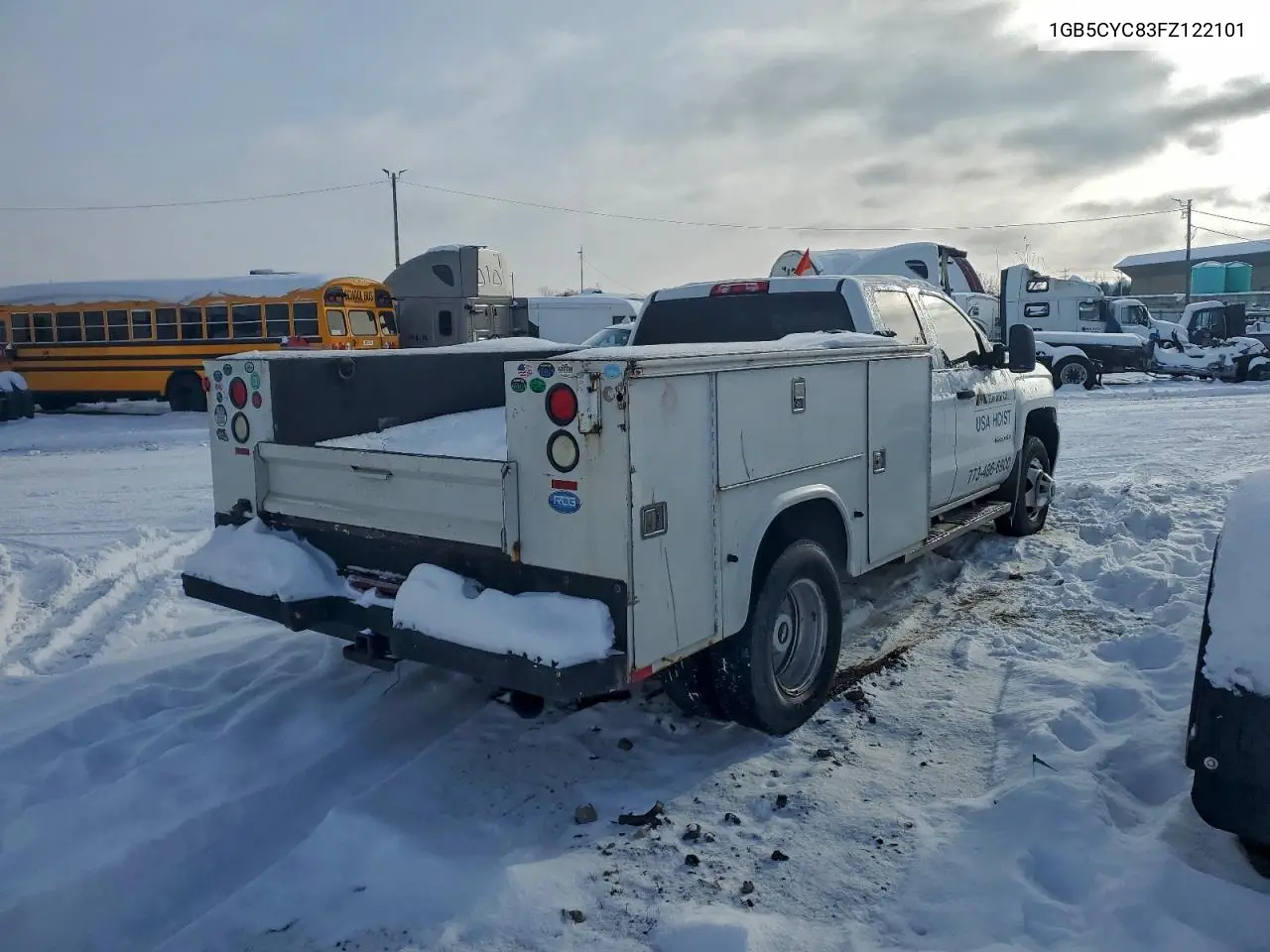 1GB5CYC83FZ122101 2015 Chevrolet Silverado C3500