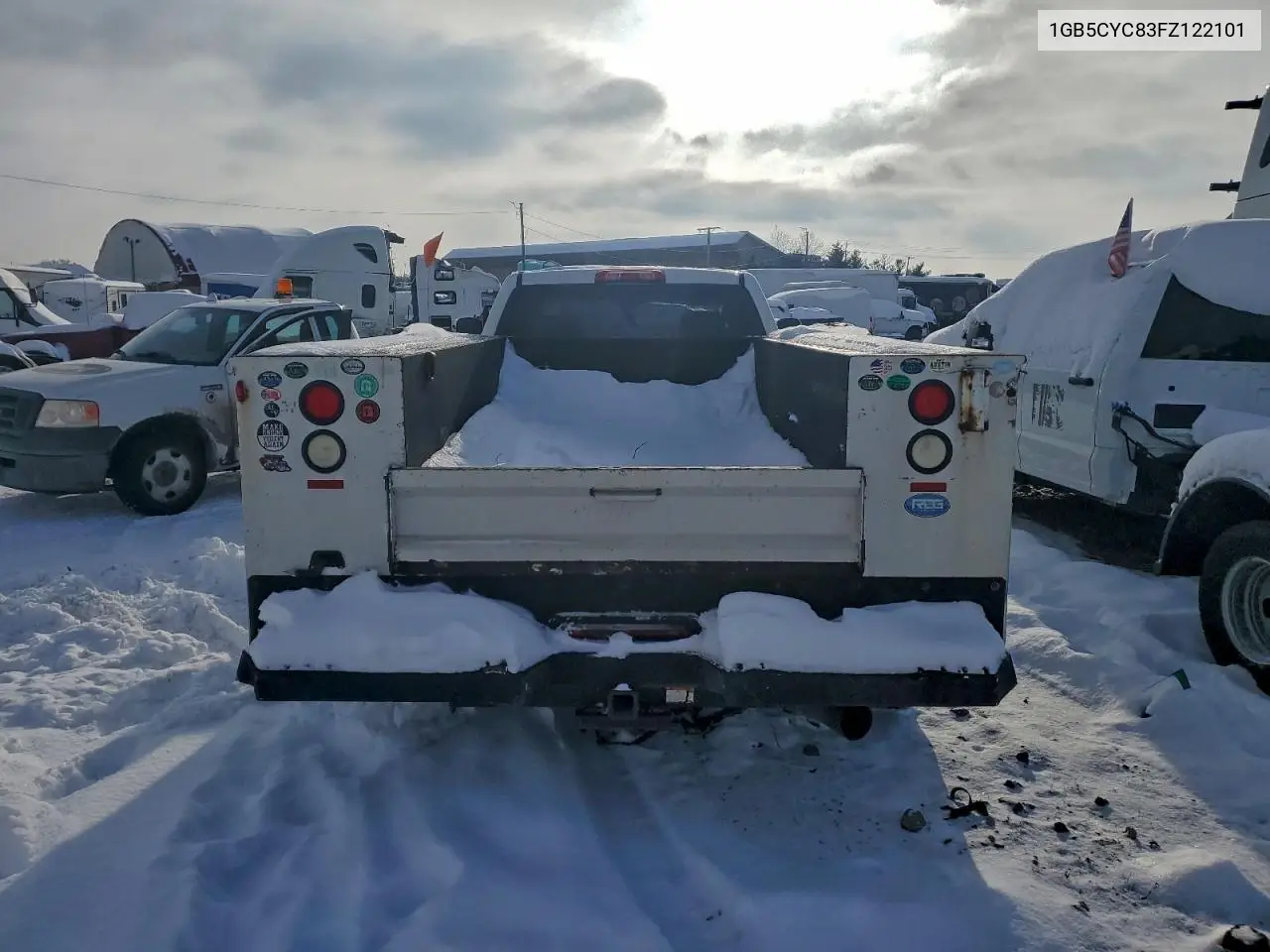 1GB5CYC83FZ122101 2015 Chevrolet Silverado C3500