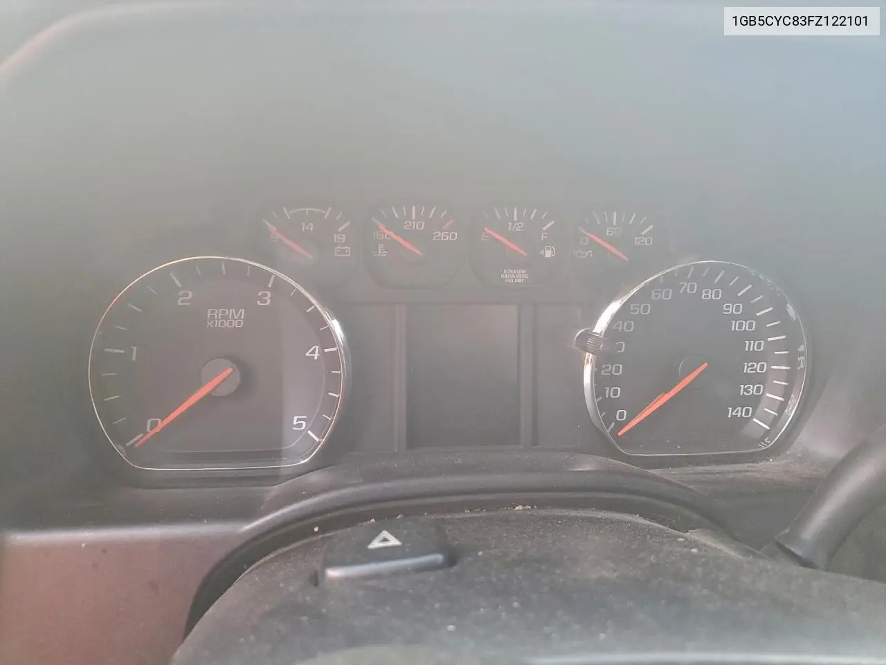1GB5CYC83FZ122101 2015 Chevrolet Silverado C3500