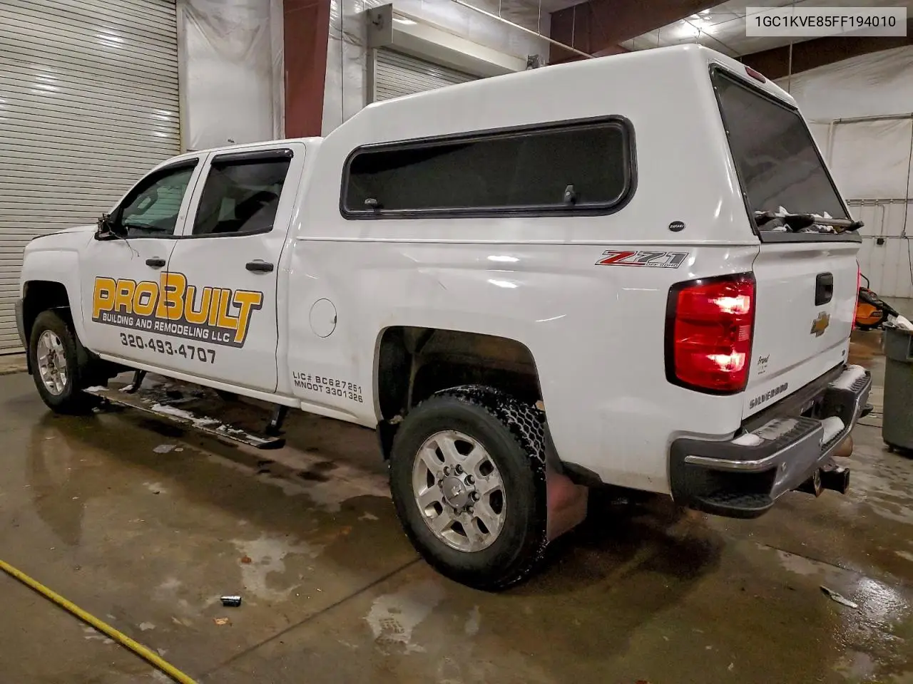 1GC1KVE85FF194010 2015 Chevrolet Silverado K2500 Heavy Duty Lt
