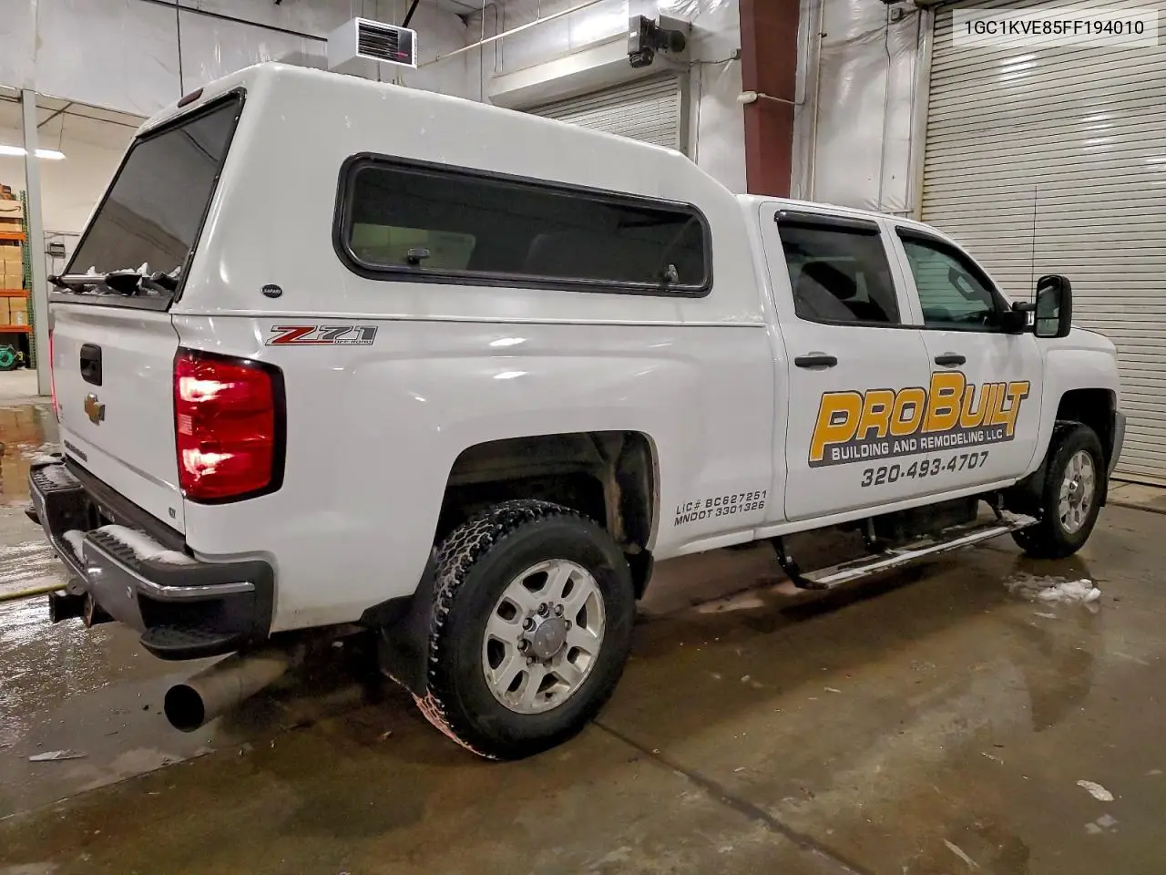 1GC1KVE85FF194010 2015 Chevrolet Silverado K2500 Heavy Duty Lt