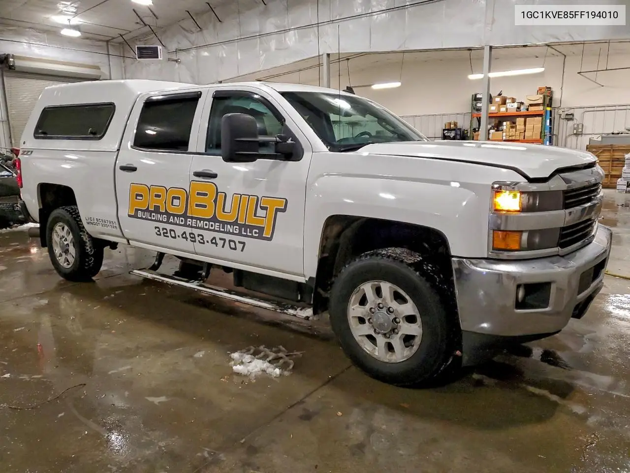 1GC1KVE85FF194010 2015 Chevrolet Silverado K2500 Heavy Duty Lt