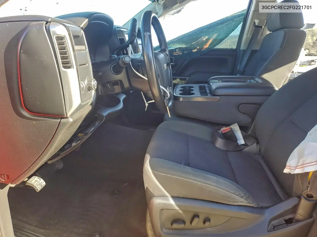 3GCPCREC2FG221701 2015 Chevrolet Silverado C1500 Lt