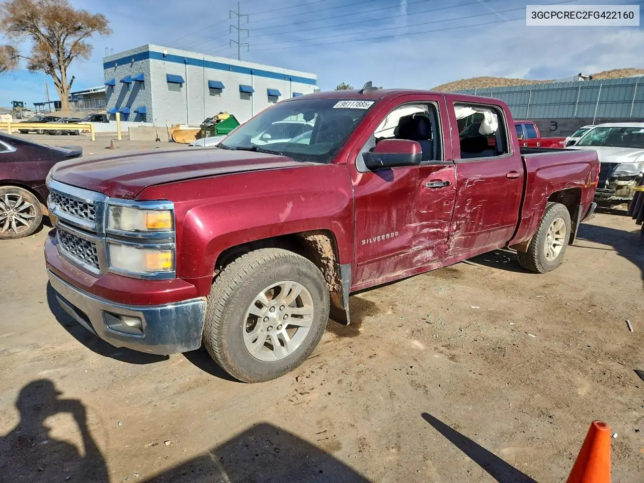 3GCPCREC2FG422160 2015 Chevrolet Silverado C1500 Lt