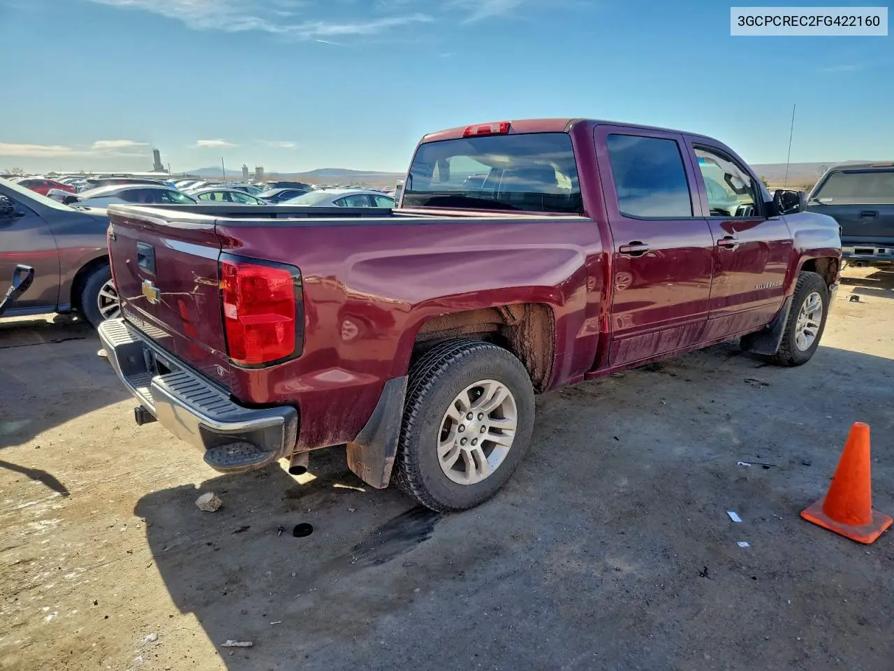 3GCPCREC2FG422160 2015 Chevrolet Silverado C1500 Lt