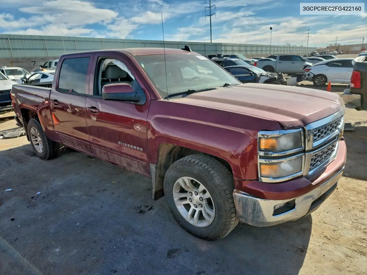 3GCPCREC2FG422160 2015 Chevrolet Silverado C1500 Lt