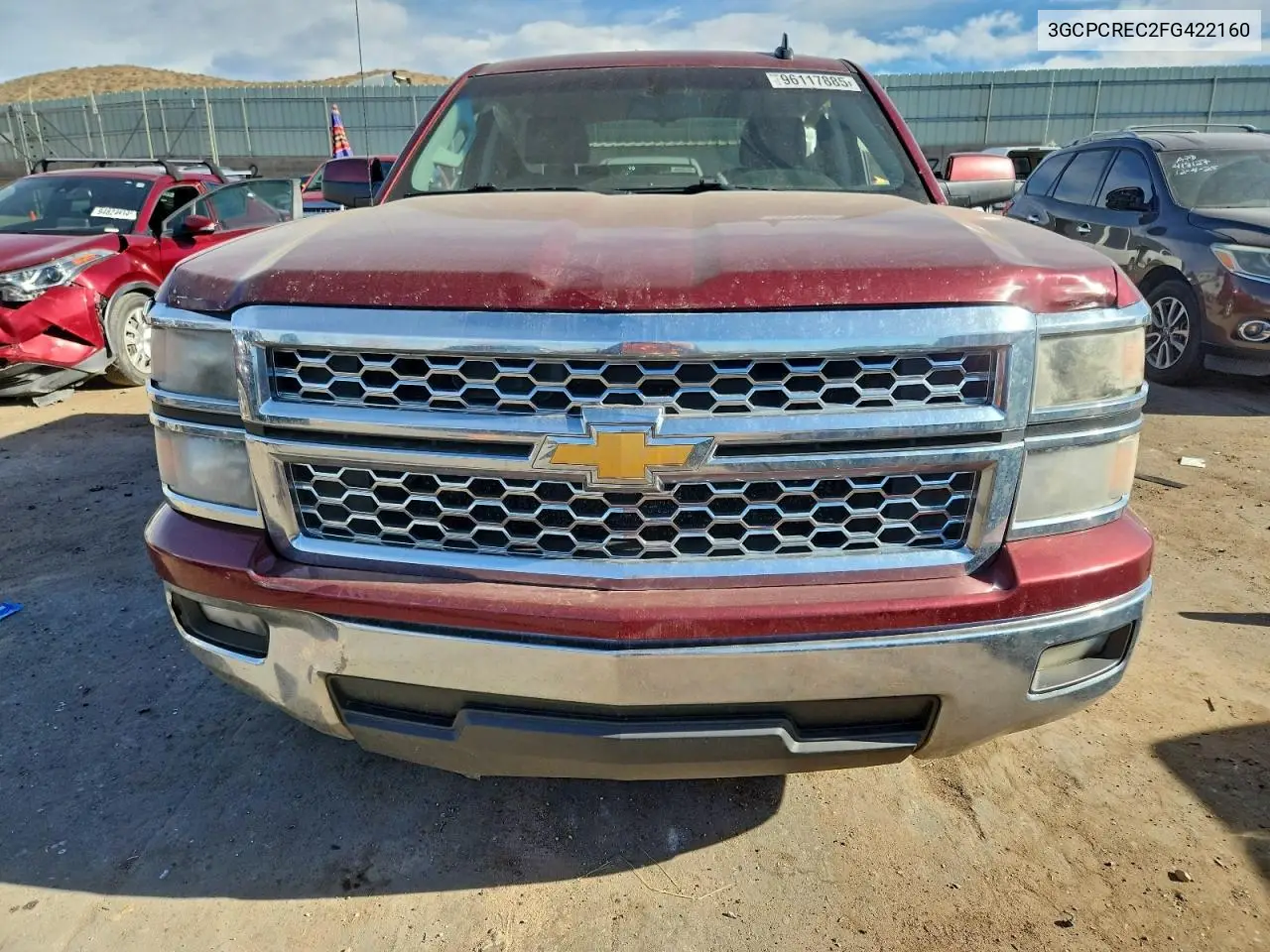 3GCPCREC2FG422160 2015 Chevrolet Silverado C1500 Lt