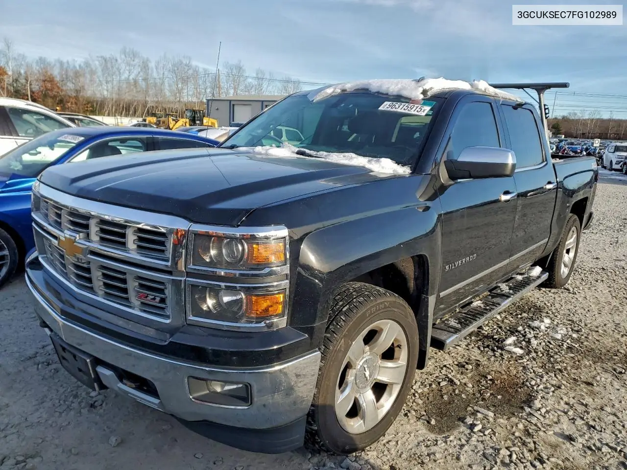 3GCUKSEC7FG102989 2015 Chevrolet Silverado K1500 Ltz