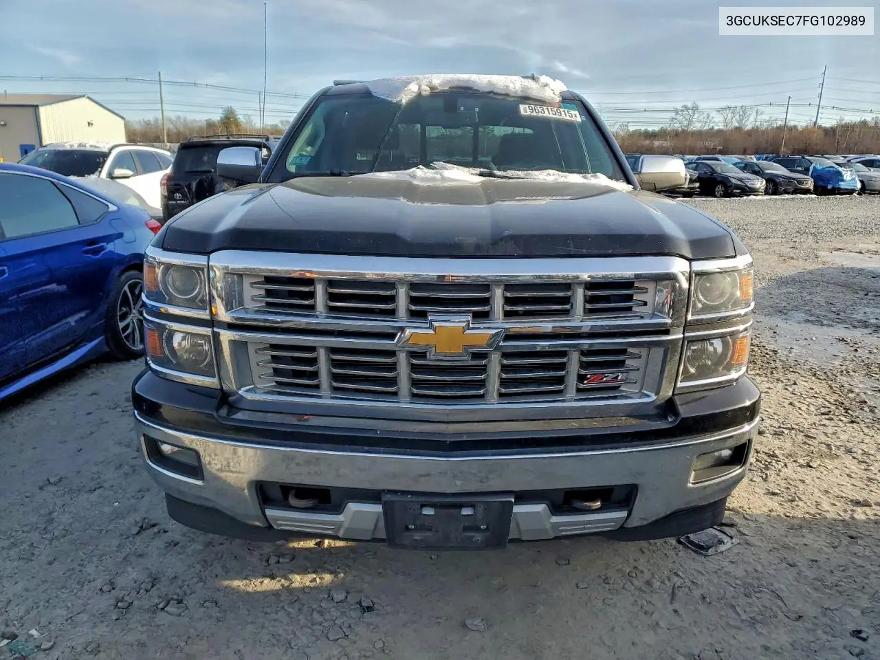 3GCUKSEC7FG102989 2015 Chevrolet Silverado K1500 Ltz