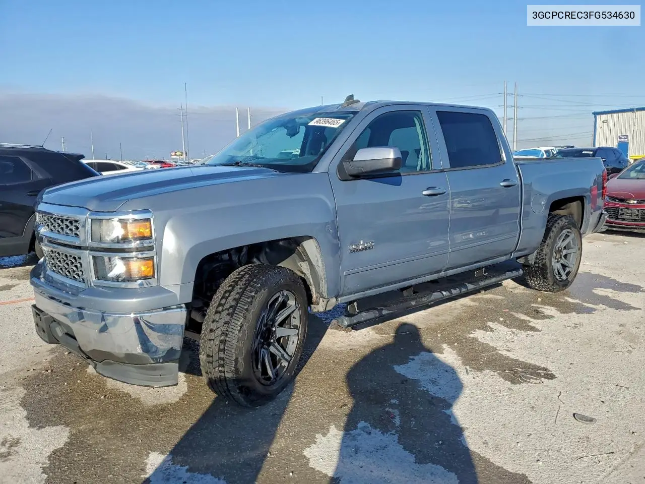 3GCPCREC3FG534630 2015 Chevrolet Silverado C1500 Lt