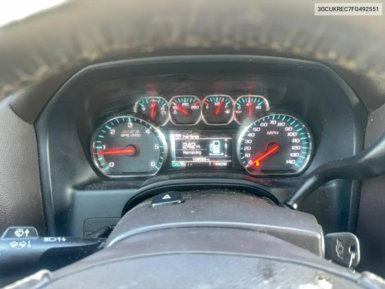 3GCUKREC7FG492551 2015 Chevrolet Silverado K1500 Lt