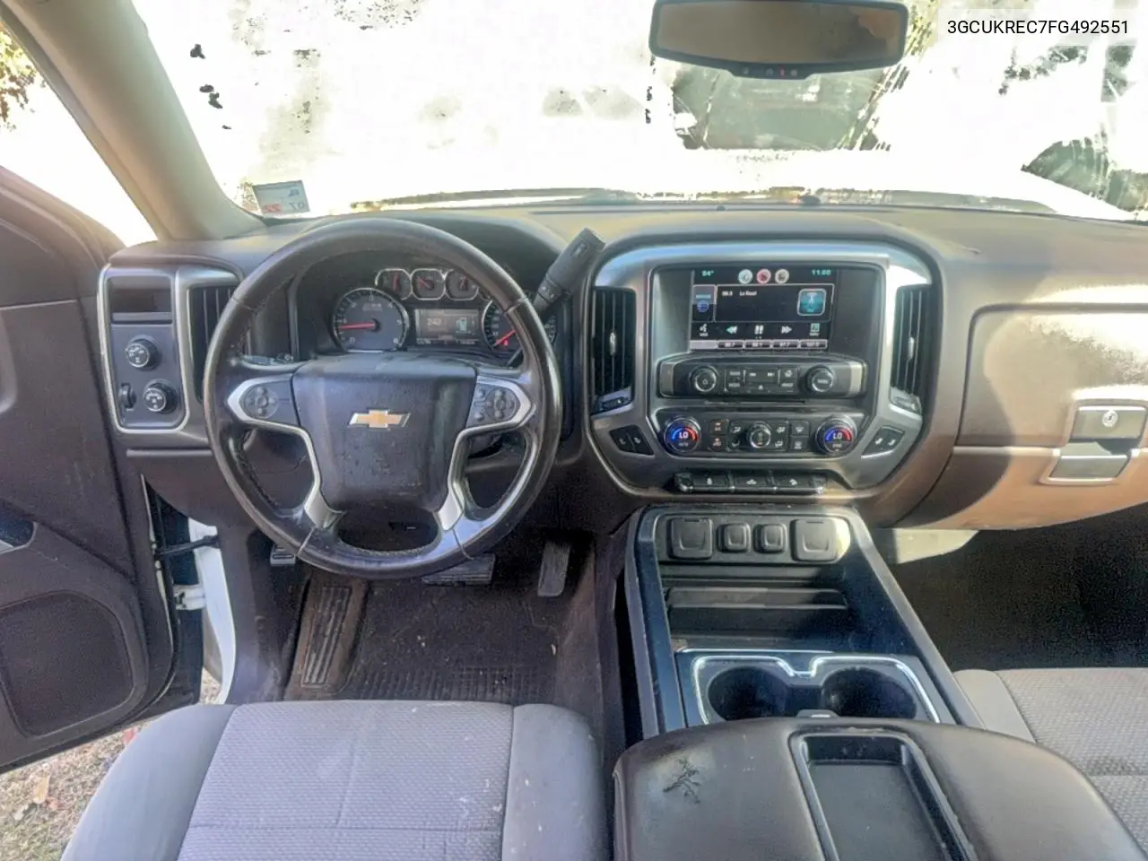 3GCUKREC7FG492551 2015 Chevrolet Silverado K1500 Lt