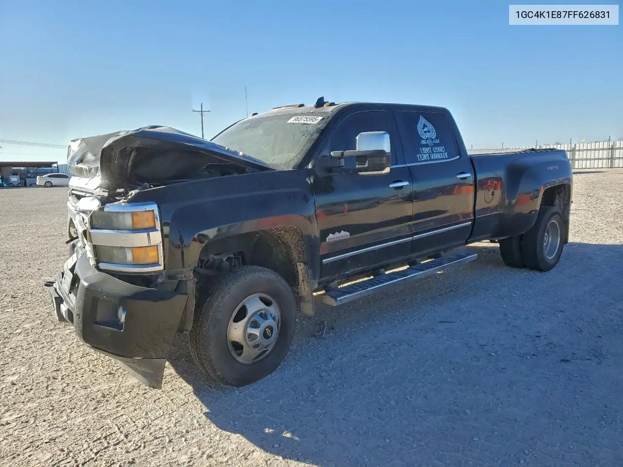 1GC4K1E87FF626831 2015 Chevrolet Silverado K3500 High Country