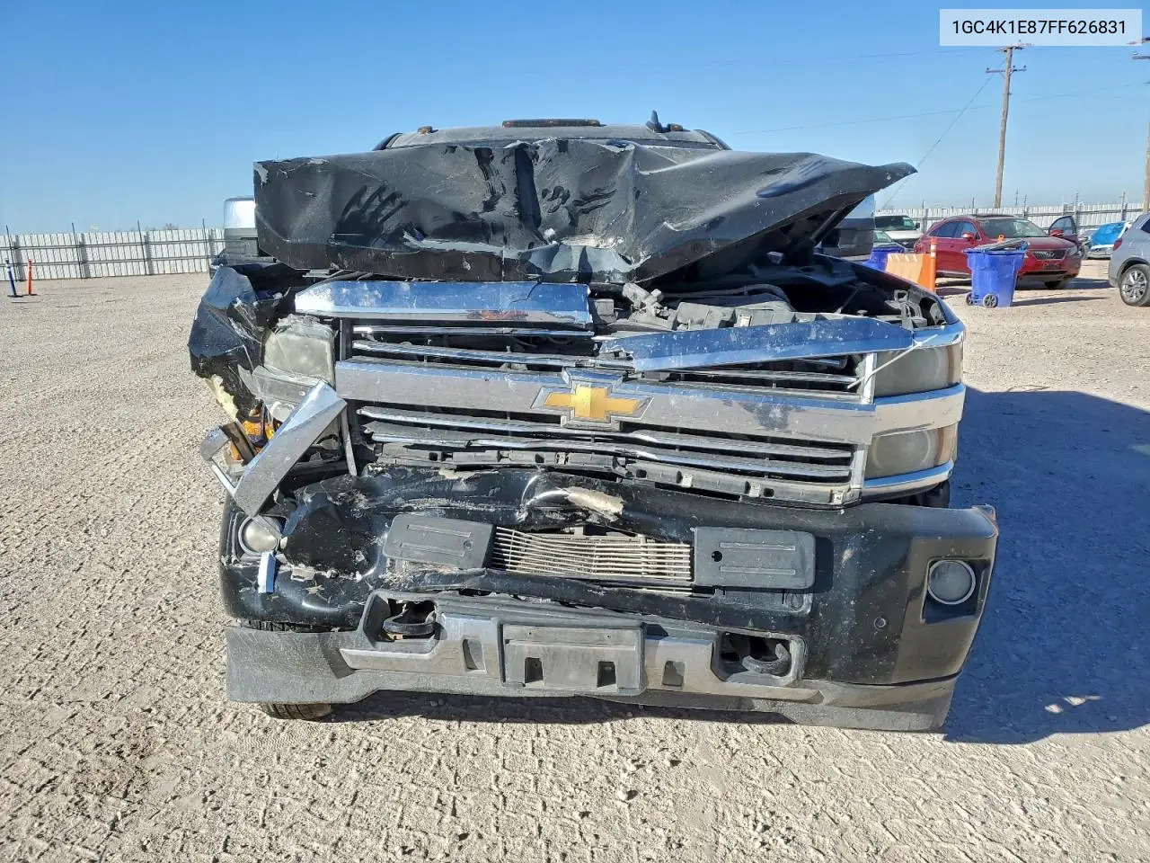 1GC4K1E87FF626831 2015 Chevrolet Silverado K3500 High Country
