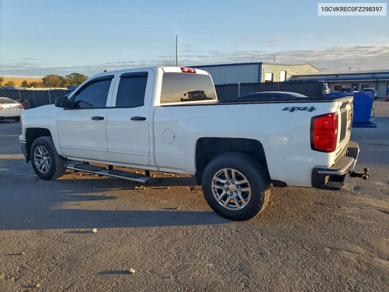 1GCVKREC0FZ298397 2015 Chevrolet Silverado K1500 Lt