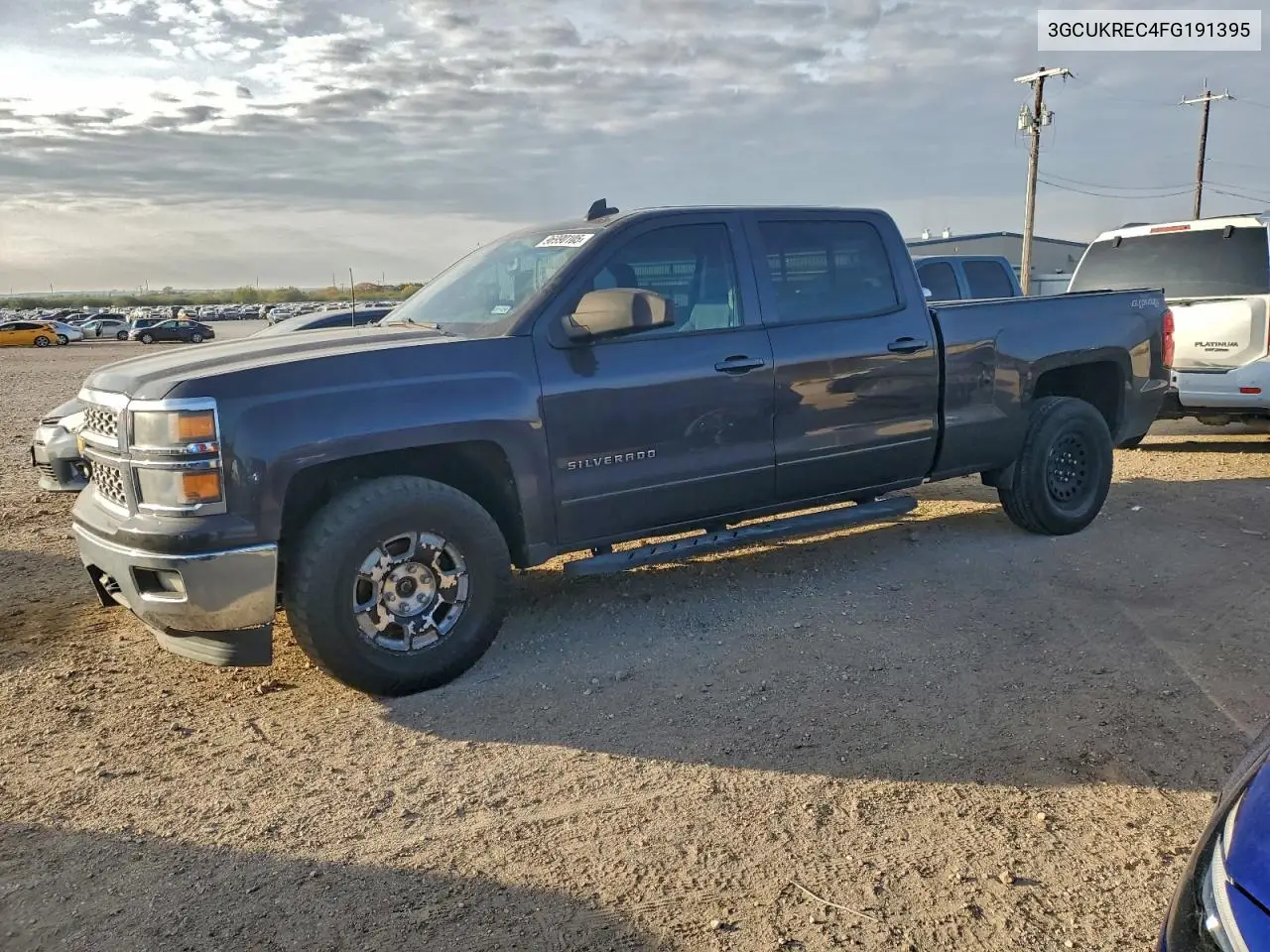 3GCUKREC4FG191395 2015 Chevrolet Silverado K1500 Lt