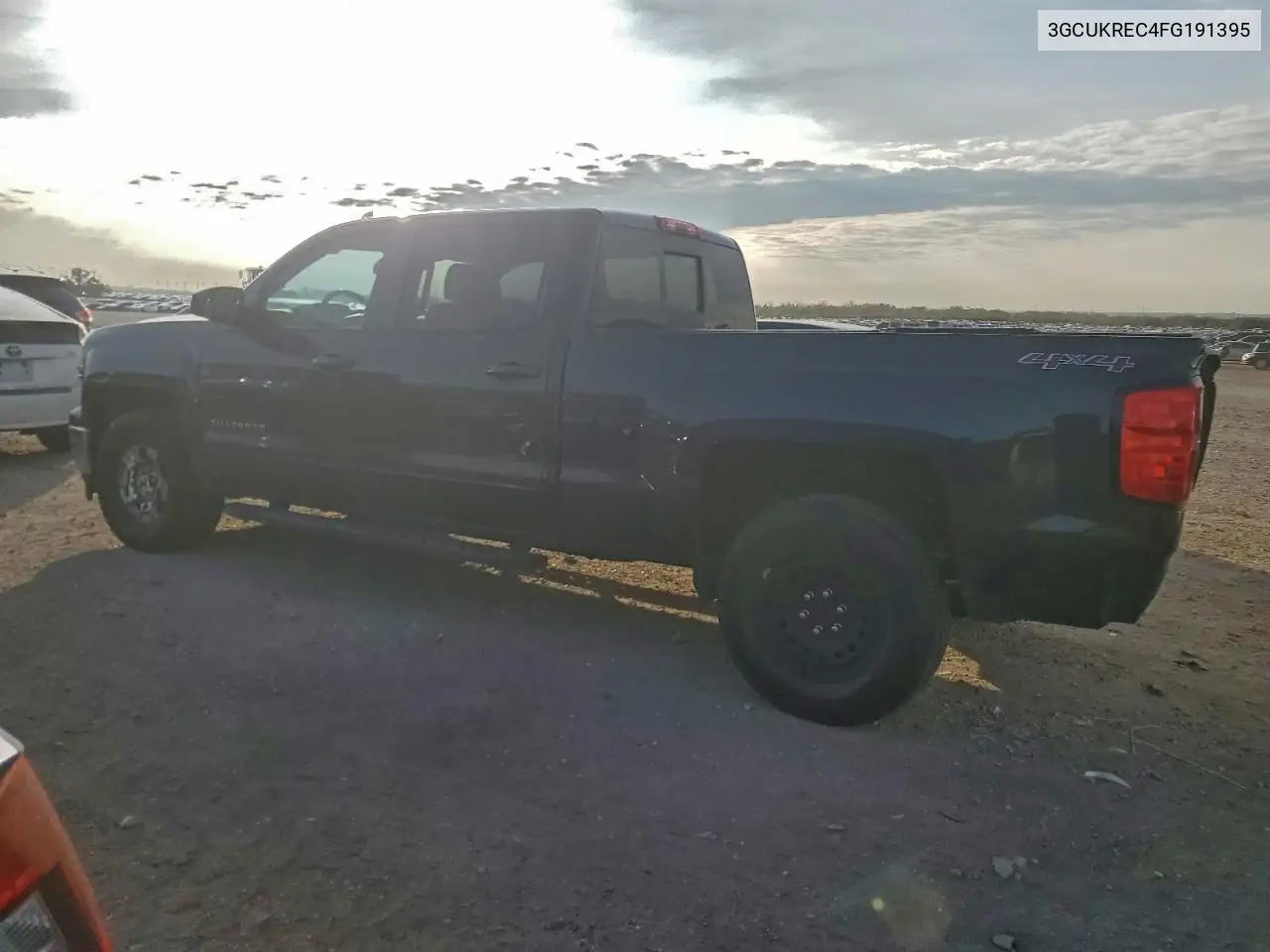 3GCUKREC4FG191395 2015 Chevrolet Silverado K1500 Lt