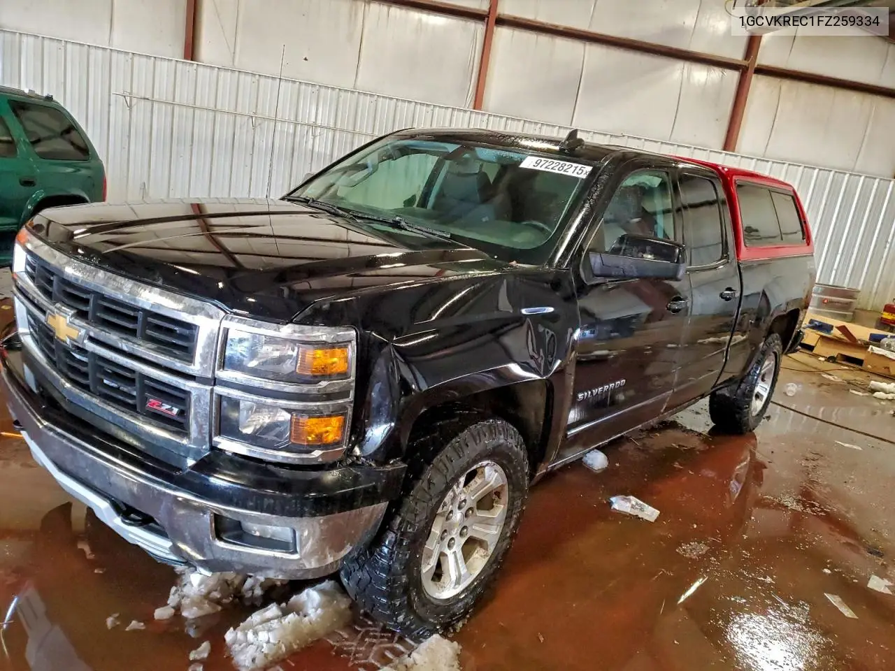 1GCVKREC1FZ259334 2015 Chevrolet Silverado K1500 Lt