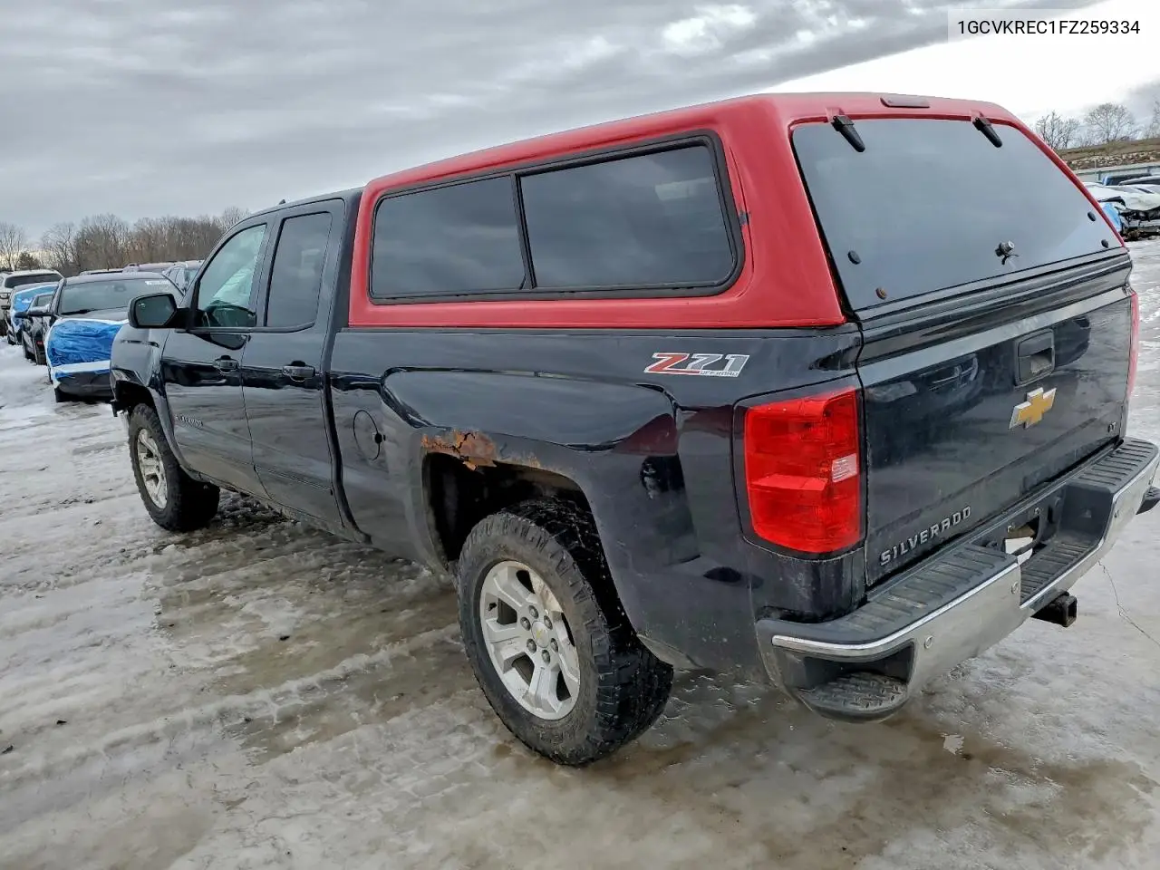 1GCVKREC1FZ259334 2015 Chevrolet Silverado K1500 Lt