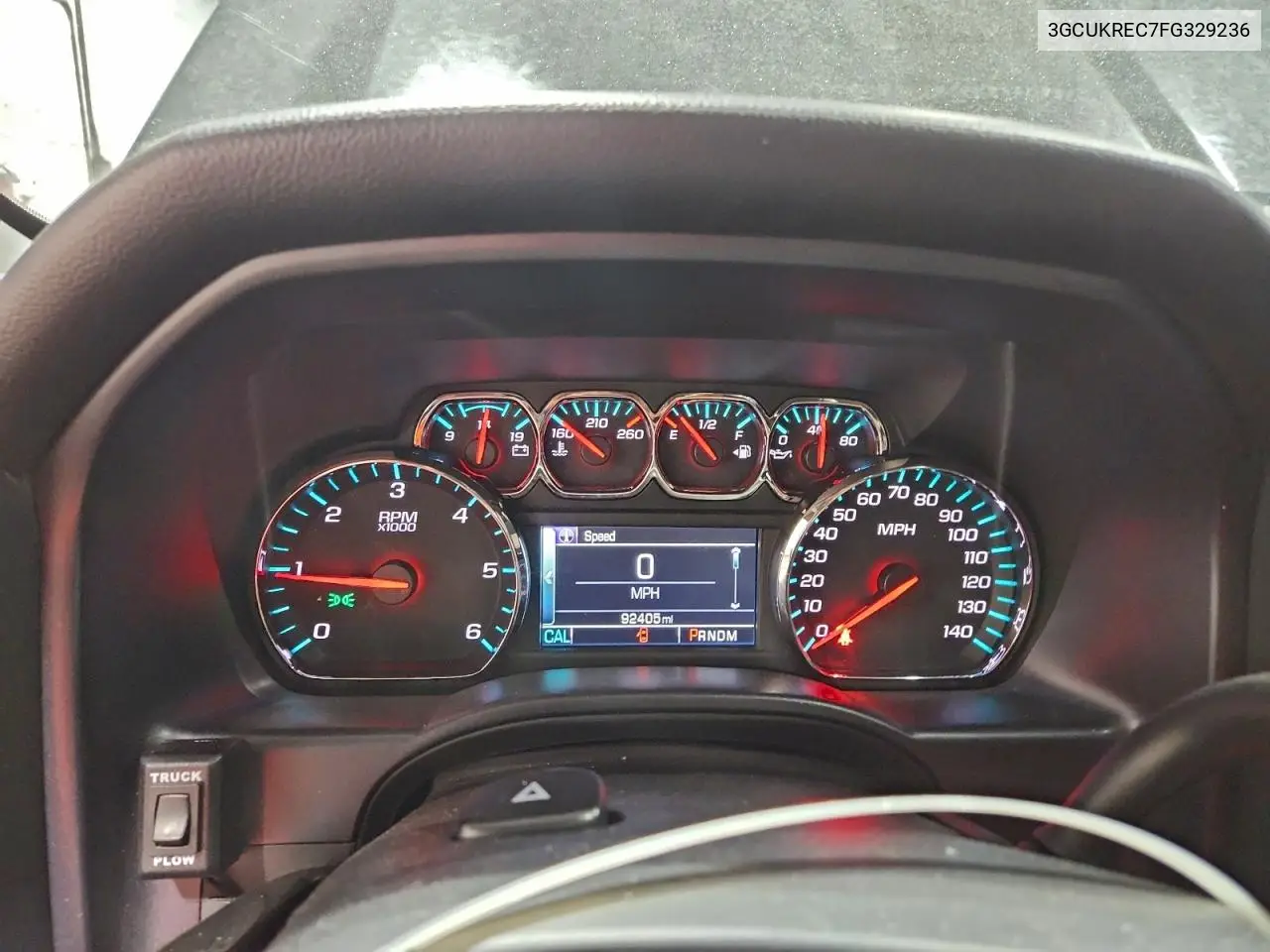 3GCUKREC7FG329236 2015 Chevrolet Silverado K1500 Lt