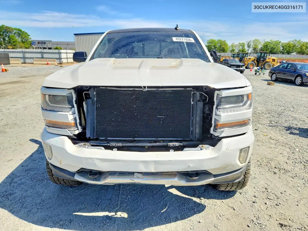 3GCUKREC4GG316171 2016 Chevrolet Silverado K1500 Lt