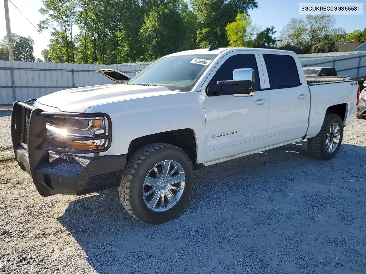 3GCUKREC0GG365531 2016 Chevrolet Silverado K1500 Lt