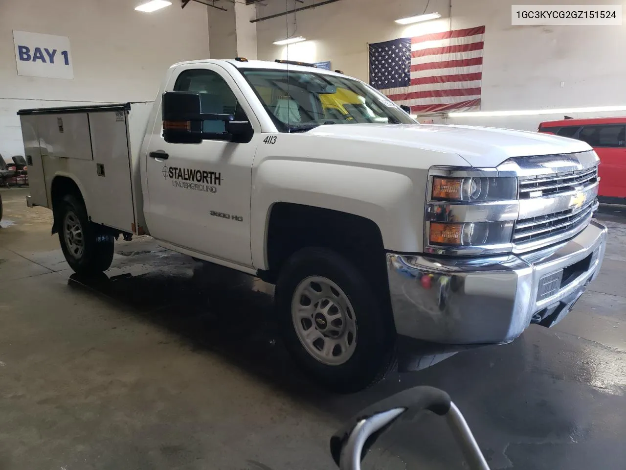 2016 Chevrolet Silverado K3500 VIN: 1GC3KYCG2GZ151524 Lot: 58239694