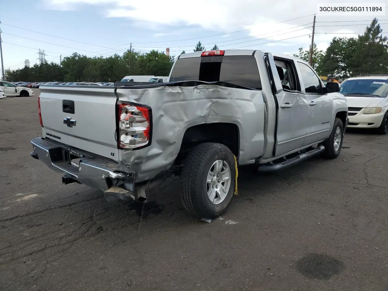 3GCUKREC5GG111894 2016 Chevrolet Silverado K1500 Lt