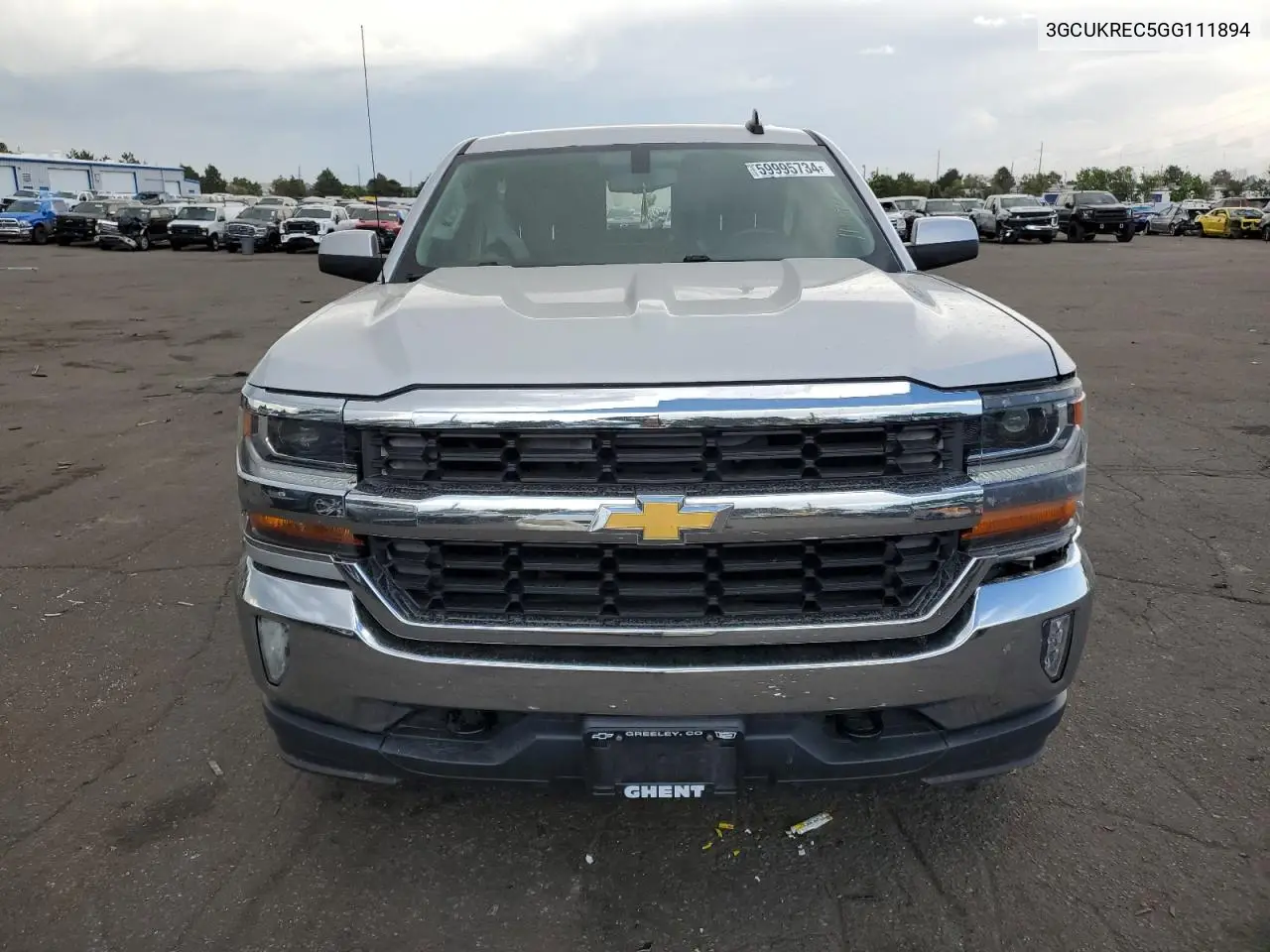 3GCUKREC5GG111894 2016 Chevrolet Silverado K1500 Lt