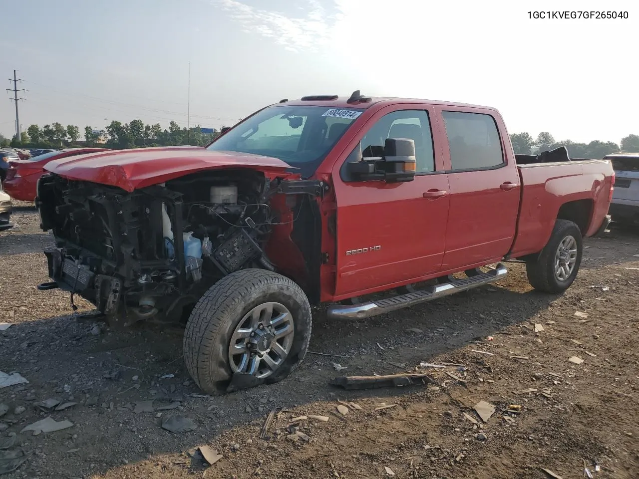 2016 Chevrolet Silverado K2500 Heavy Duty Lt VIN: 1GC1KVEG7GF265040 Lot: 60048914