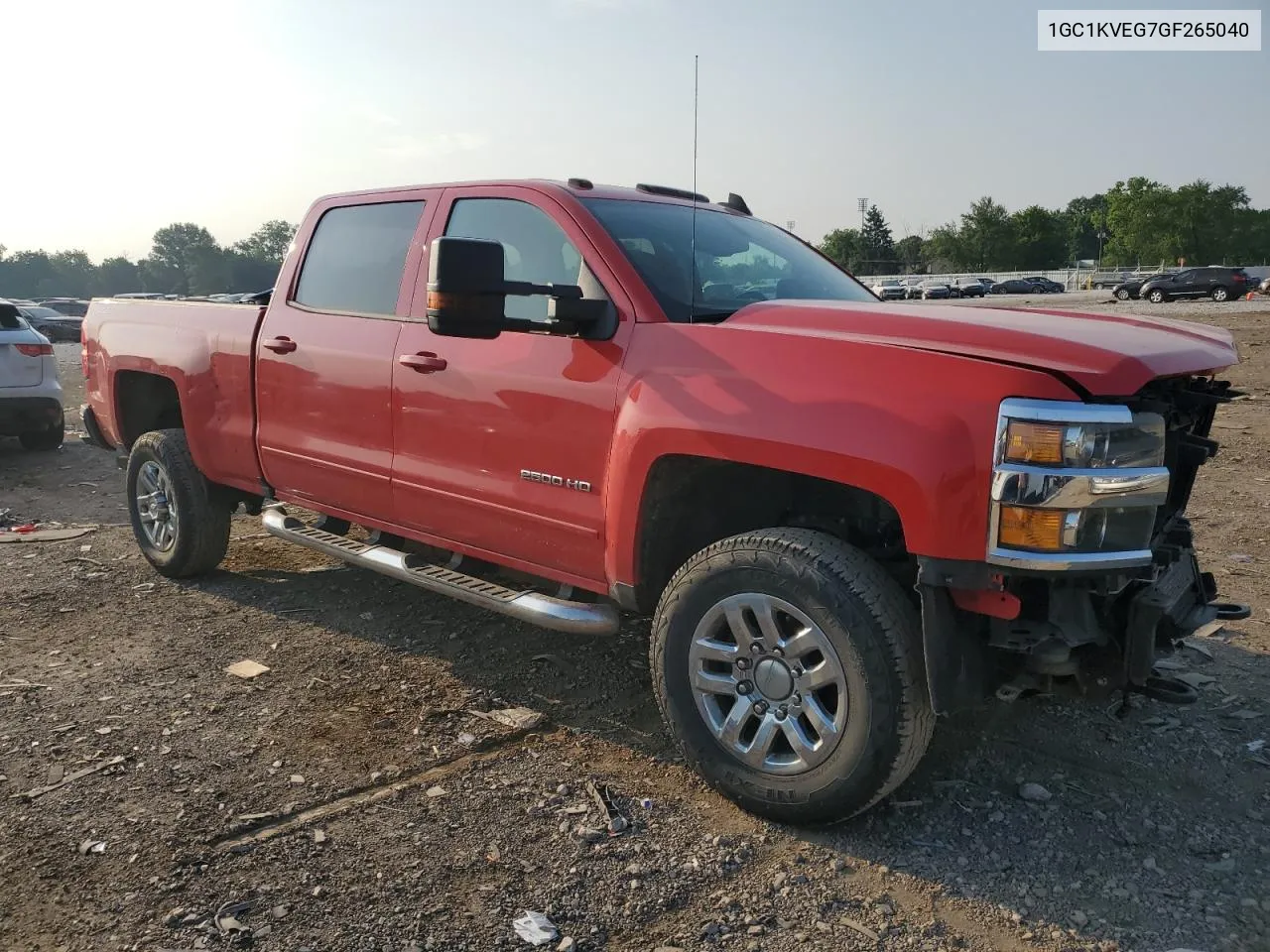 2016 Chevrolet Silverado K2500 Heavy Duty Lt VIN: 1GC1KVEG7GF265040 Lot: 60048914